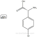 Ácido bencenoacético, a-amino-4-cloro, clorhidrato (1: 1), (57187535, aR) - CAS 108392-76-3
